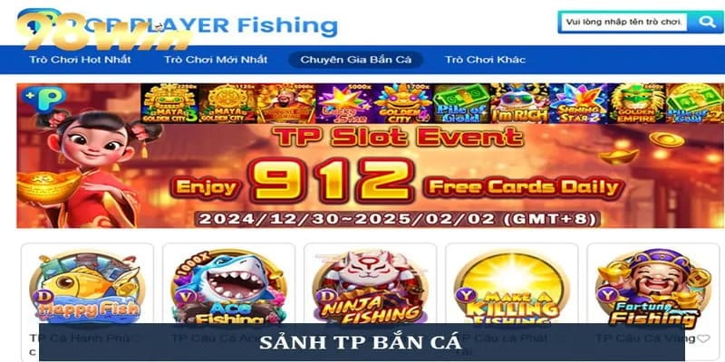 Sảnh TP bắn cá